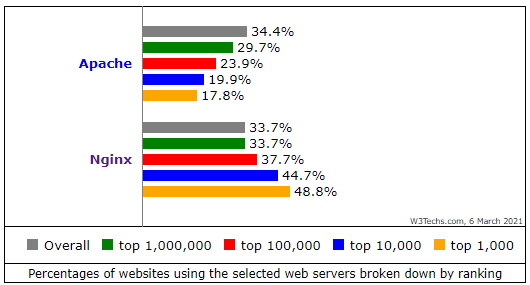 NGINX Hosting Server Stats
