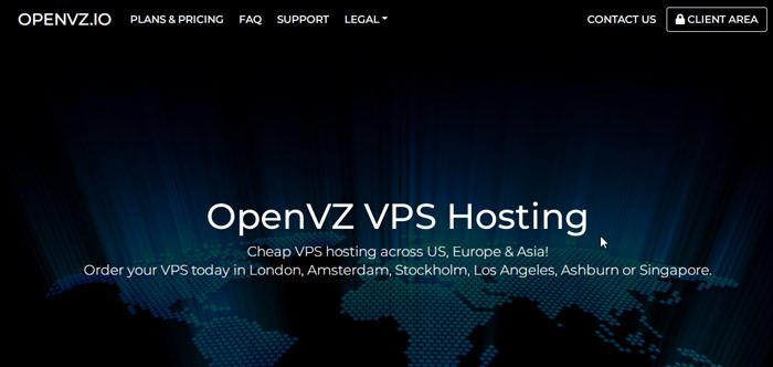 OpenVZ VPS Hosting