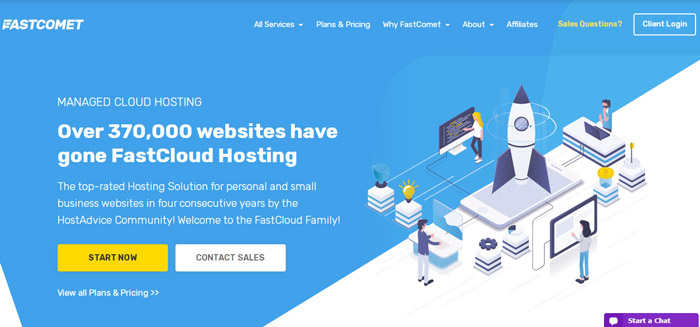FastComet cheap ftp hosting
