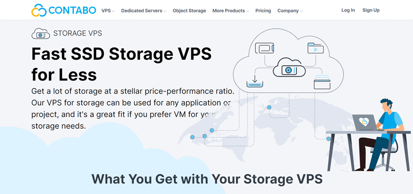 Contabo fast ssd storage vps