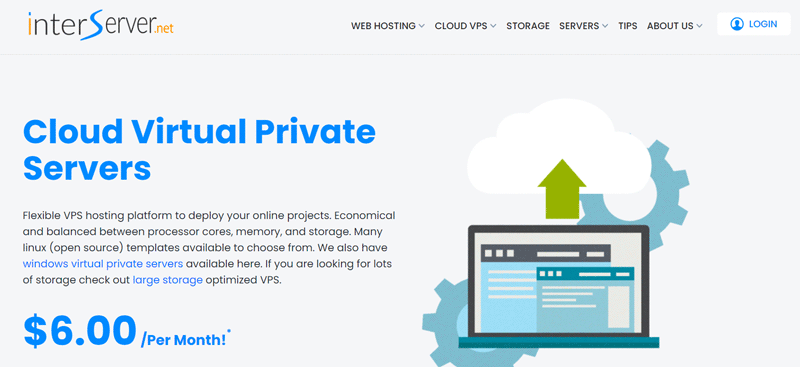 InterServer Cloud VM hosting