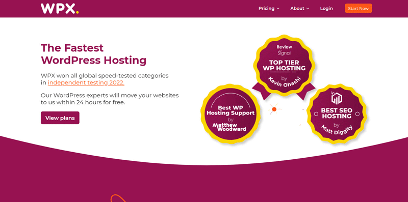 WPX WordPress Managed Litespeed hosting