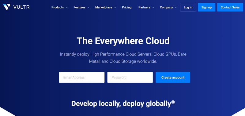 Vultr Arch Linux VPS Cloud Hosting